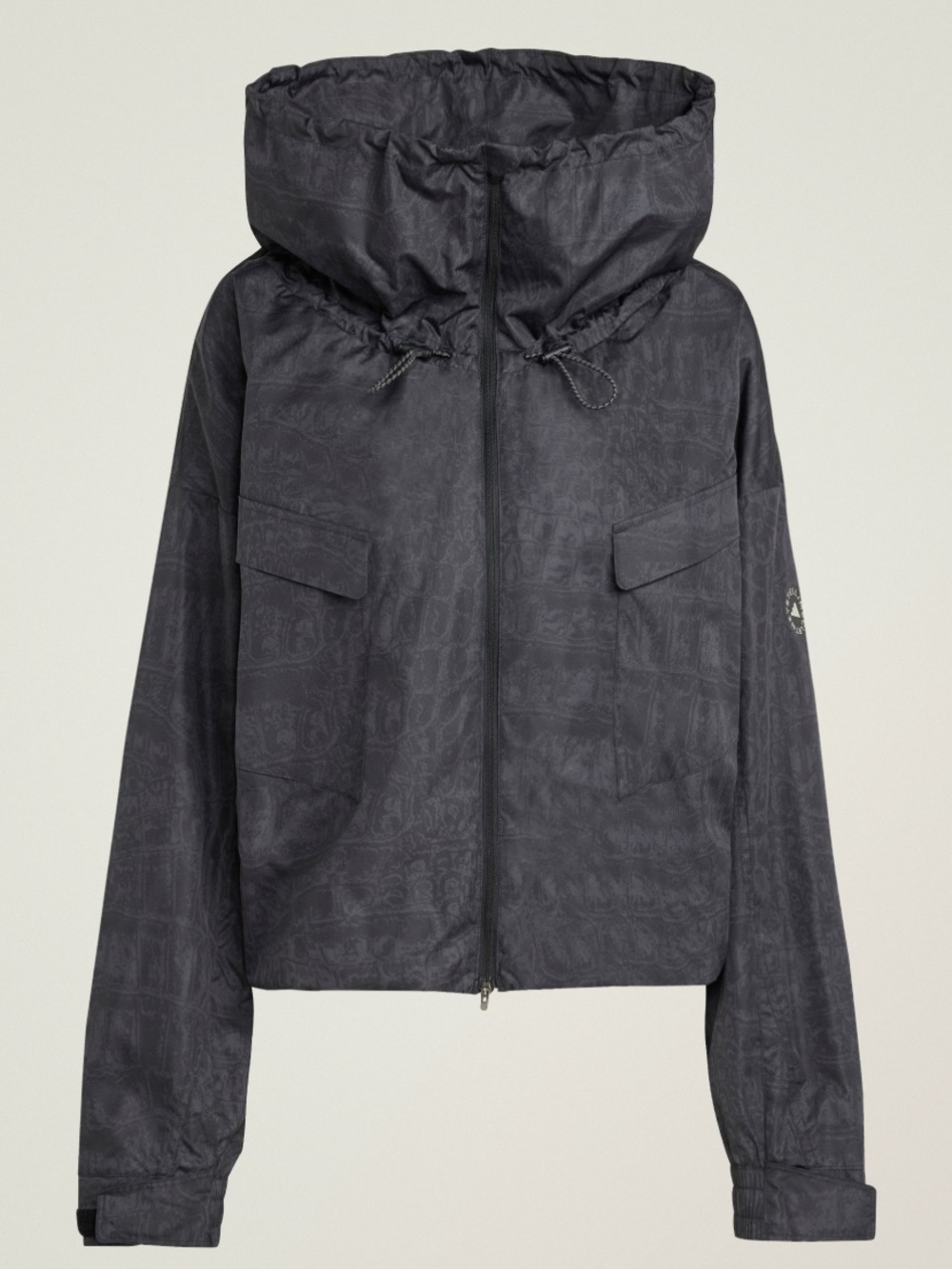NEW🖤Stella McCartney x Adidas training track jacket utility black $310 - Picture 4 of 16